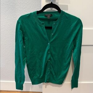 J. Crew Teal Men's Cardigan Sweater